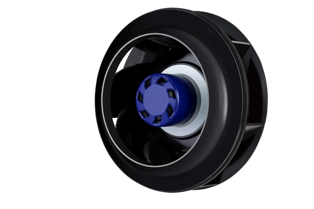 Blauberg EC backward curved centrifugal fan with external rotor motor