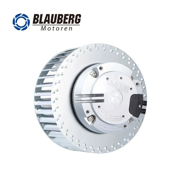160mm 24V Circular DC Forward Curved Centrifugal Fan For FFU factory