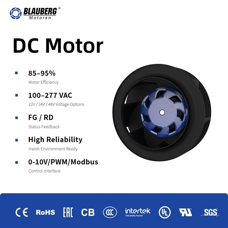 Blauberg BD-B133A-EC-00 133mm DC Backward Centrifugal Fan suppliers